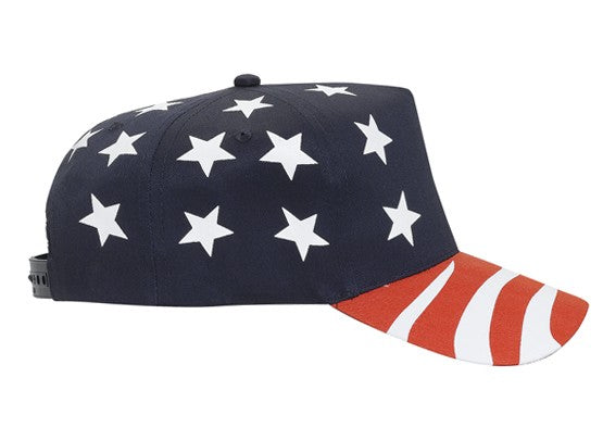 57-174 OTTO CAP 5 Panel Mid Profile Baseball Cap
