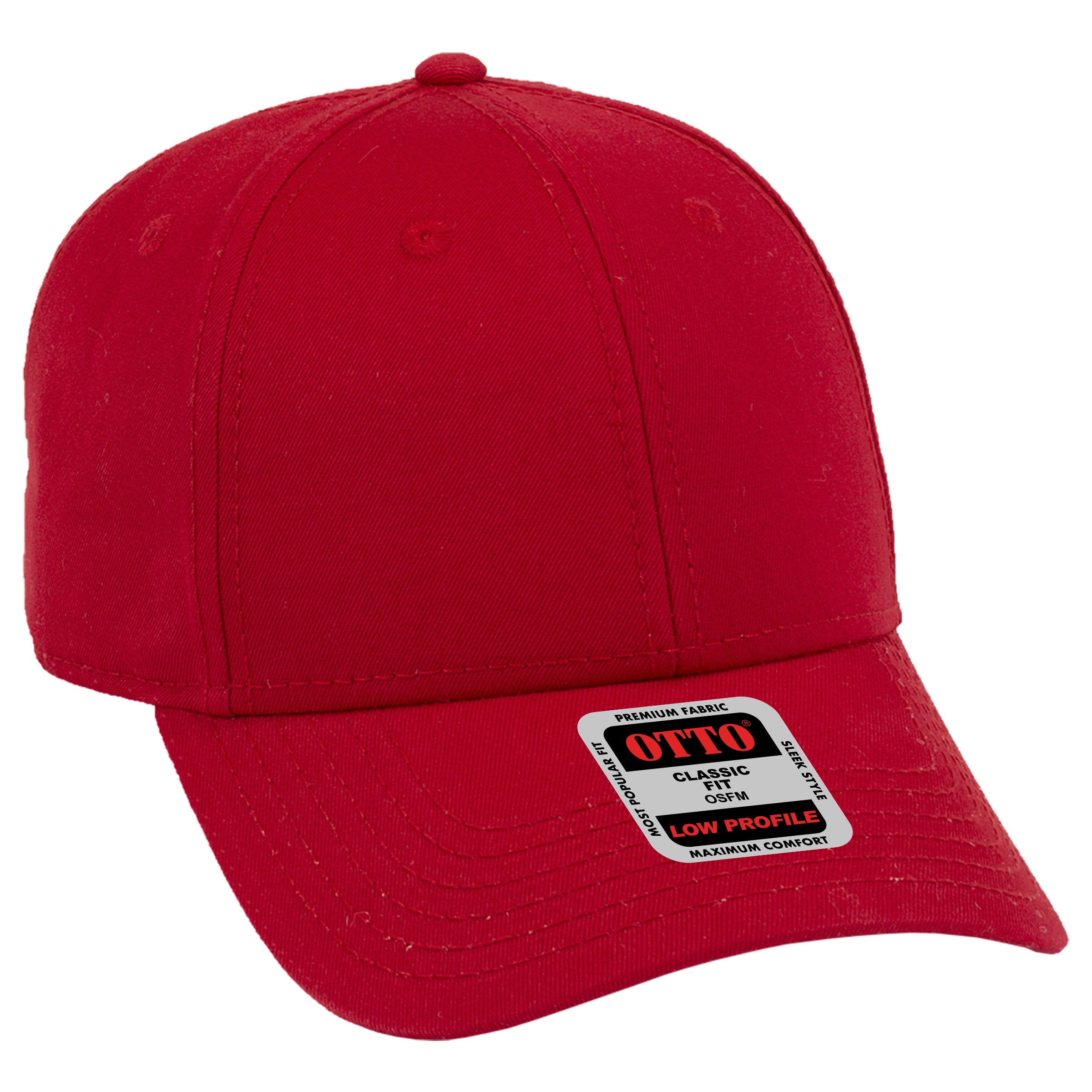 19-1203 OTTO CAP 6 Panel Low Profile Baseball Cap