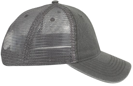 121-1202 OTTO CAP "OTTO COMFY FIT" 6 Panel Low Profile Mesh Back Trucker Hat