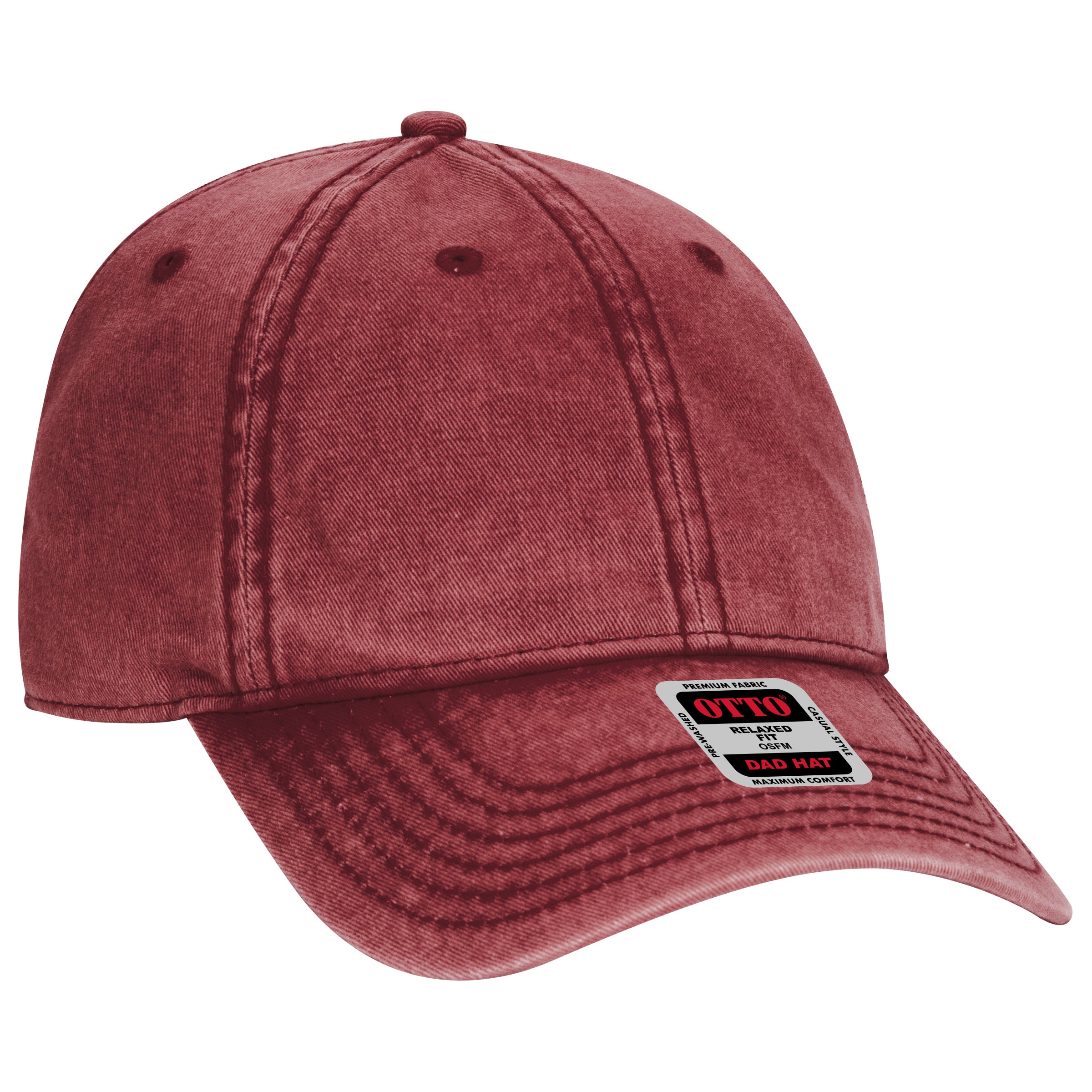 18-1248 OTTO CAP 6 Panel Low Profile Dad Hat