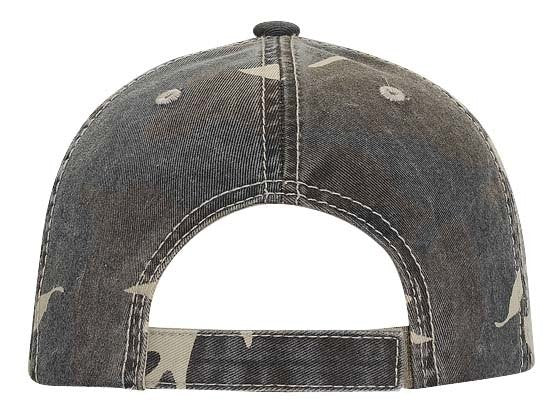 103-713 OTTO CAP Camouflage 6 Panel Low Profile Baseball Cap