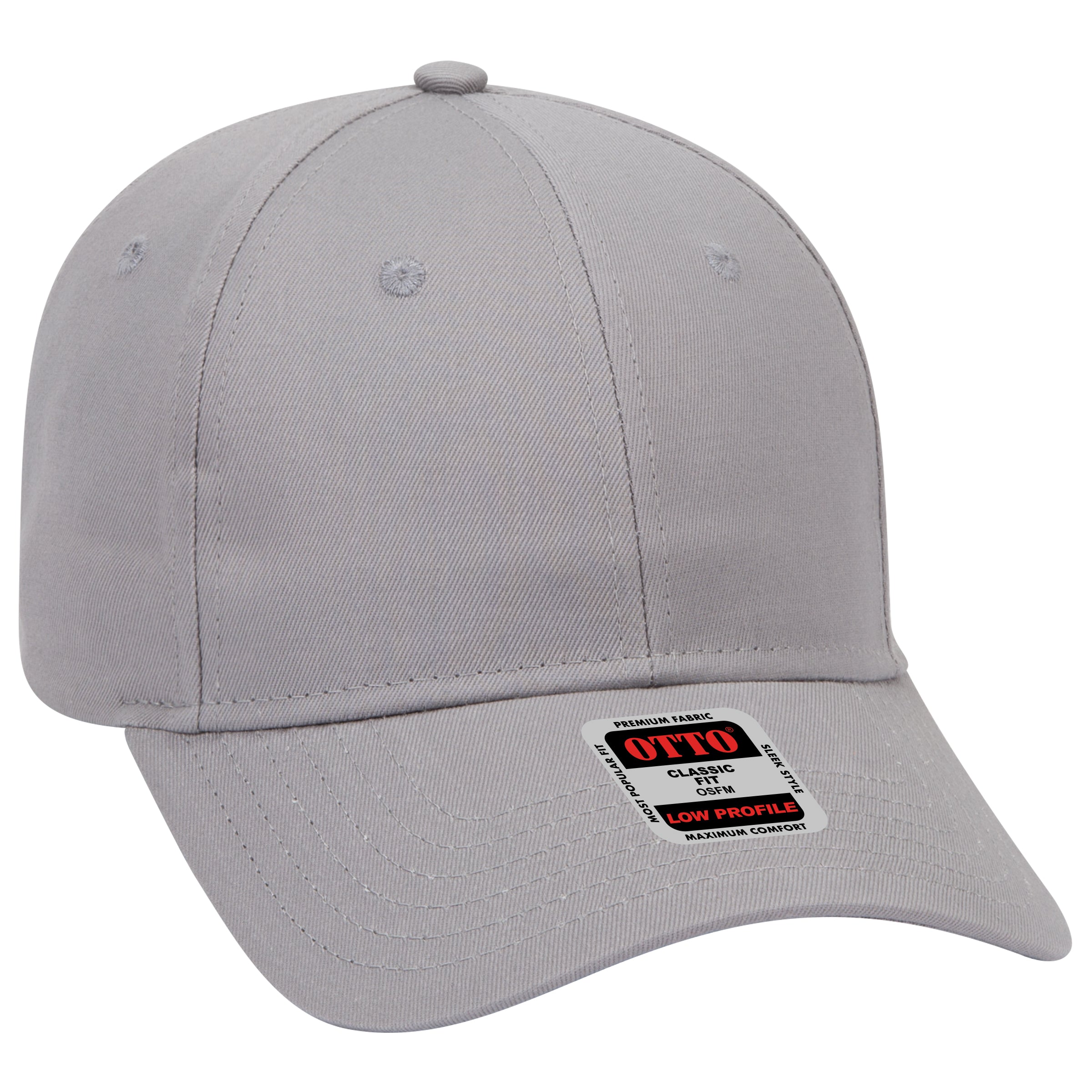 19-536 OTTO CAP 6 Panel Low Profile Baseball Cap