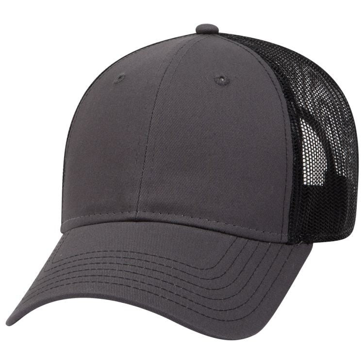 83-1239 OTTO CAP 6 Panel Low Profile Mesh Back Trucker Hat