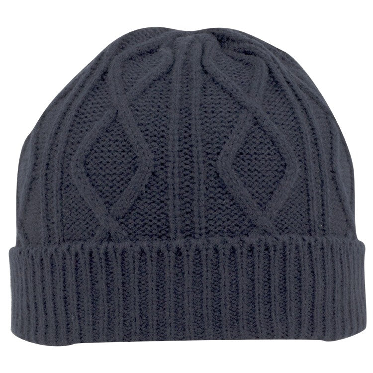 82-1215 OTTO CAP 12" Cable Knit Beanie w/ Rib Knit Cuff