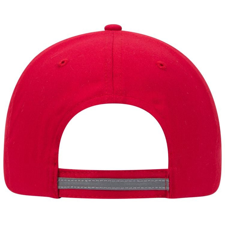 19-1261 OTTO CAP Reflective 6 Panel Low Profile Baseball Cap