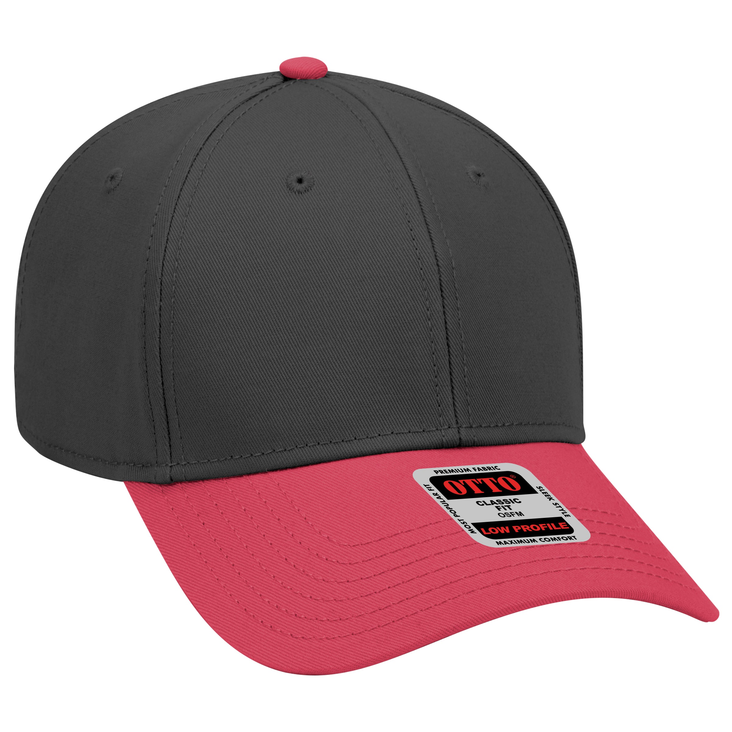 19-768 OTTO CAP 6 Panel Low Profile Baseball Cap