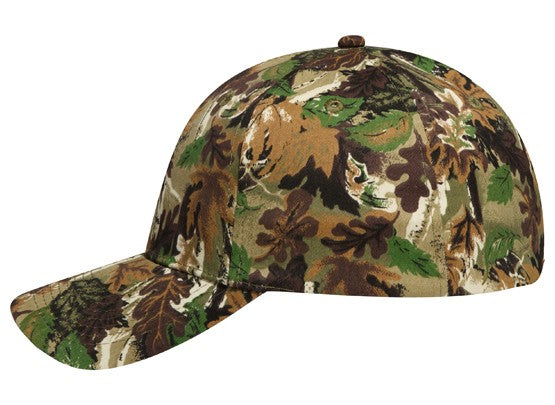 77-379 OTTO CAP "OTTO FLEX" Camouflage 6 Panel Low Profile Baseball Cap