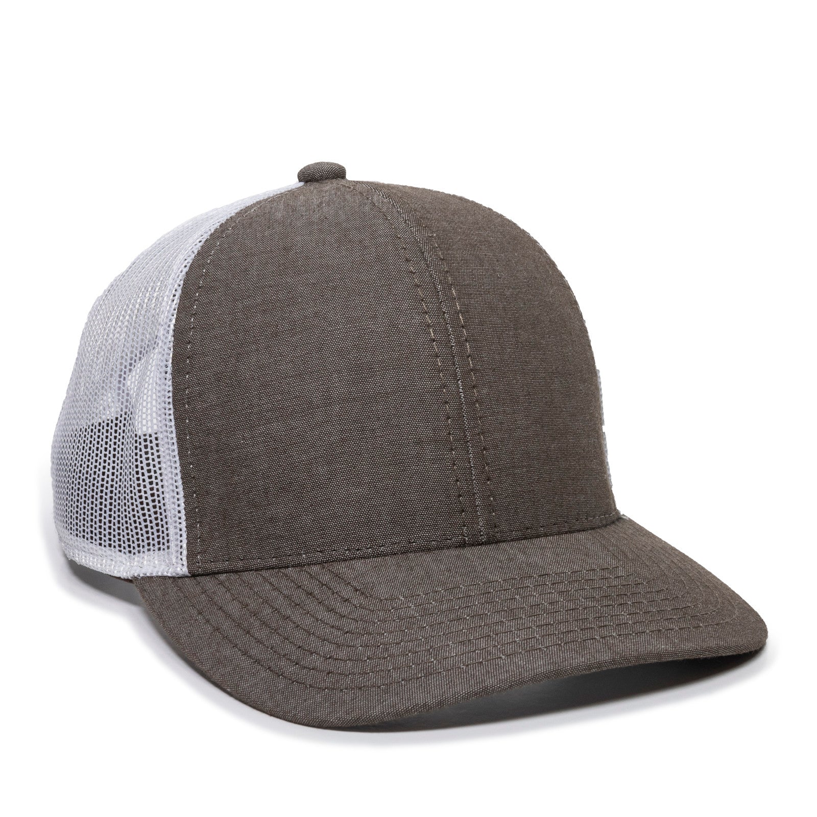 Outdoor Cap MBW-800CB Chambray Mesh Back