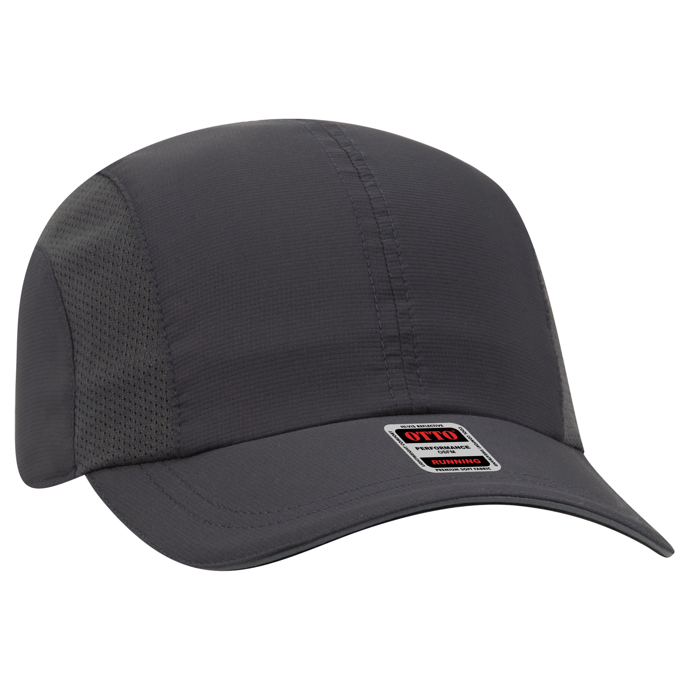 133-1240 OTTO CAP Reflective 6 Panel Running Hat