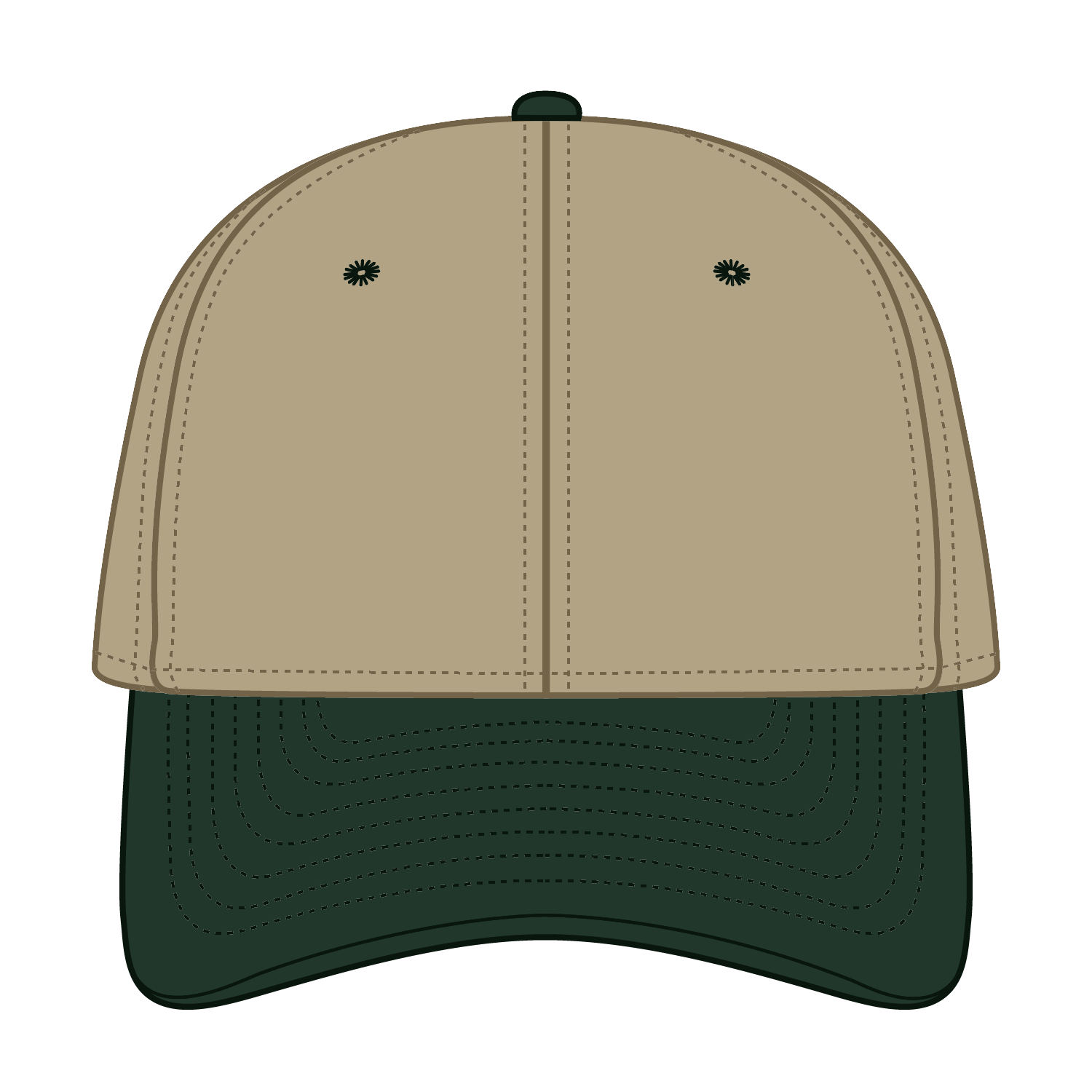 11-194 OTTO CAP "OTTO FLEX" 6 Panel Low Profile Baseball Cap