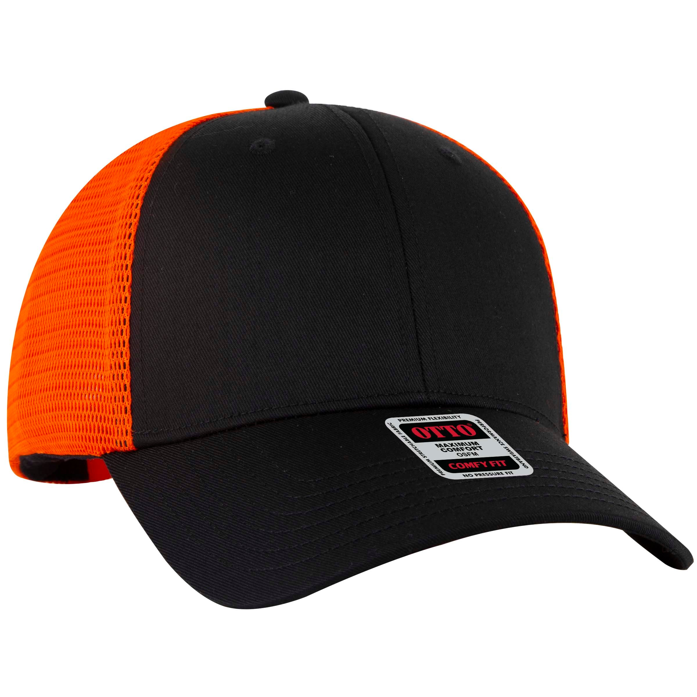 83-2 OTTO CAP "OTTO COMFY FIT" 6 Panel Low Profile Mesh Back Trucker Hat