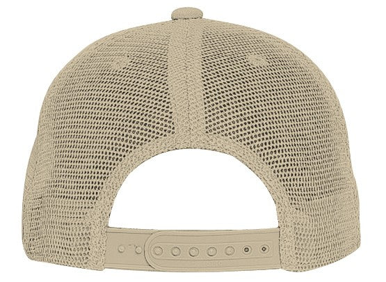 121-858 OTTO CAP 6 Panel Low Profile Mesh Back Trucker Dad Hat