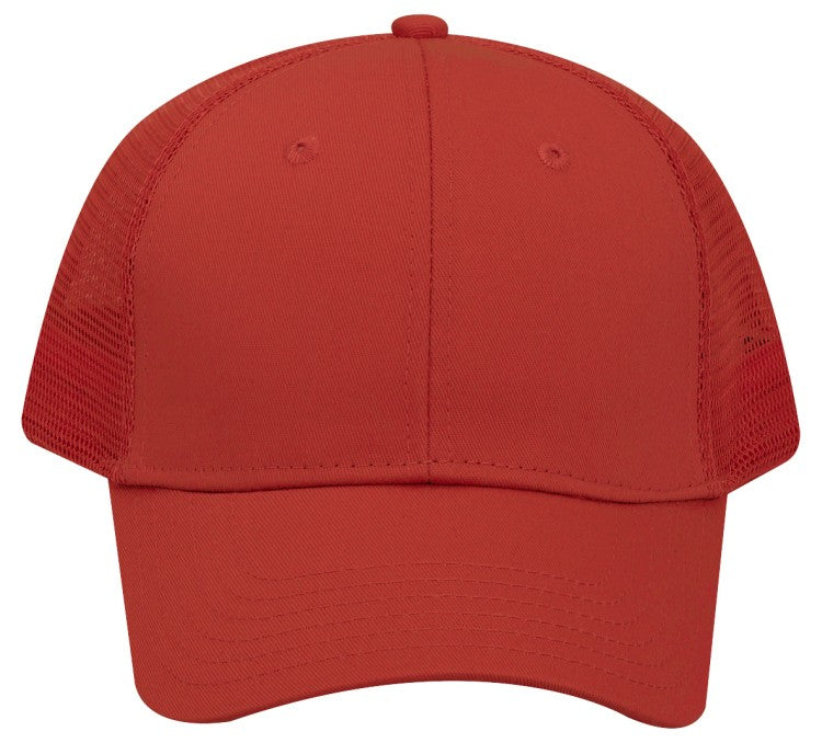 83-1101 OTTO CAP 6 Panel Low Profile Mesh Back Trucker Hat