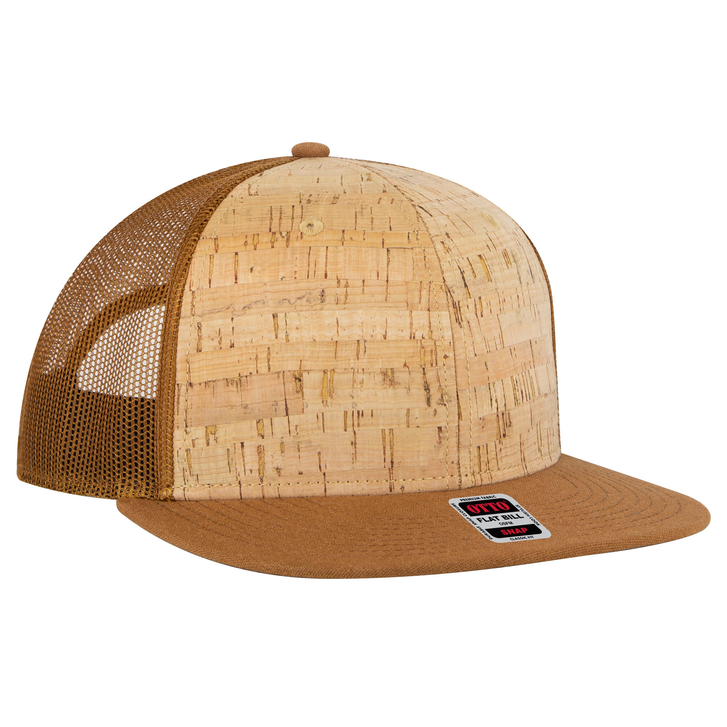 141-1070 OTTO CAP "OTTO SNAP" 6 Panel Pro Style Mesh Back Trucker Snapback Hat