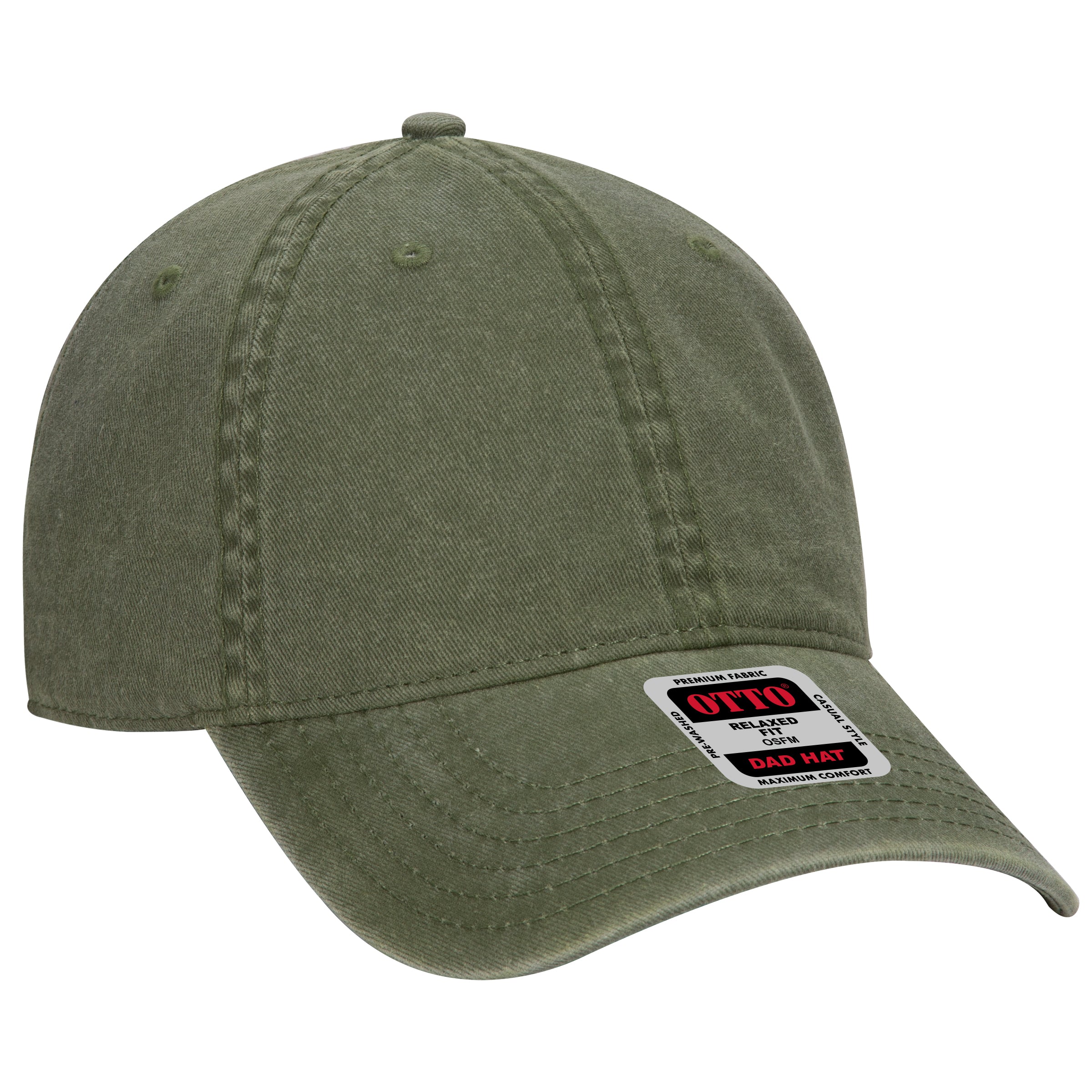 18-711 OTTO CAP 6 Panel Low Profile Dad Hat