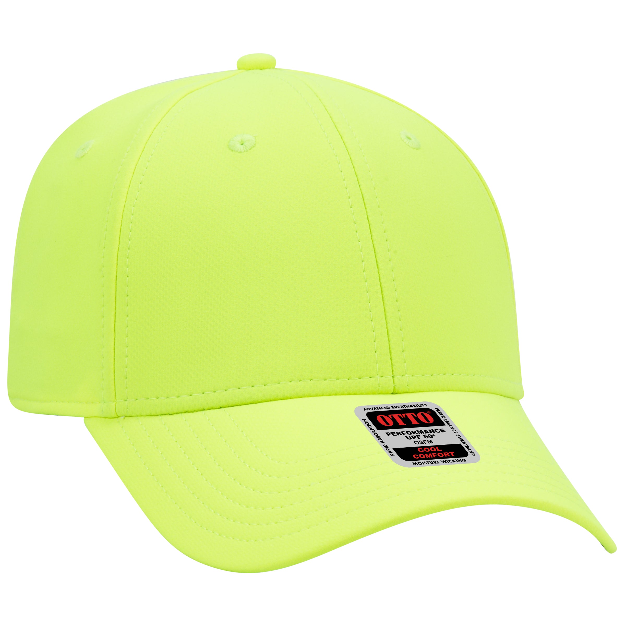19-1256 OTTO CAP UPF 50+ 6 Panel Low Profile Baseball Cap