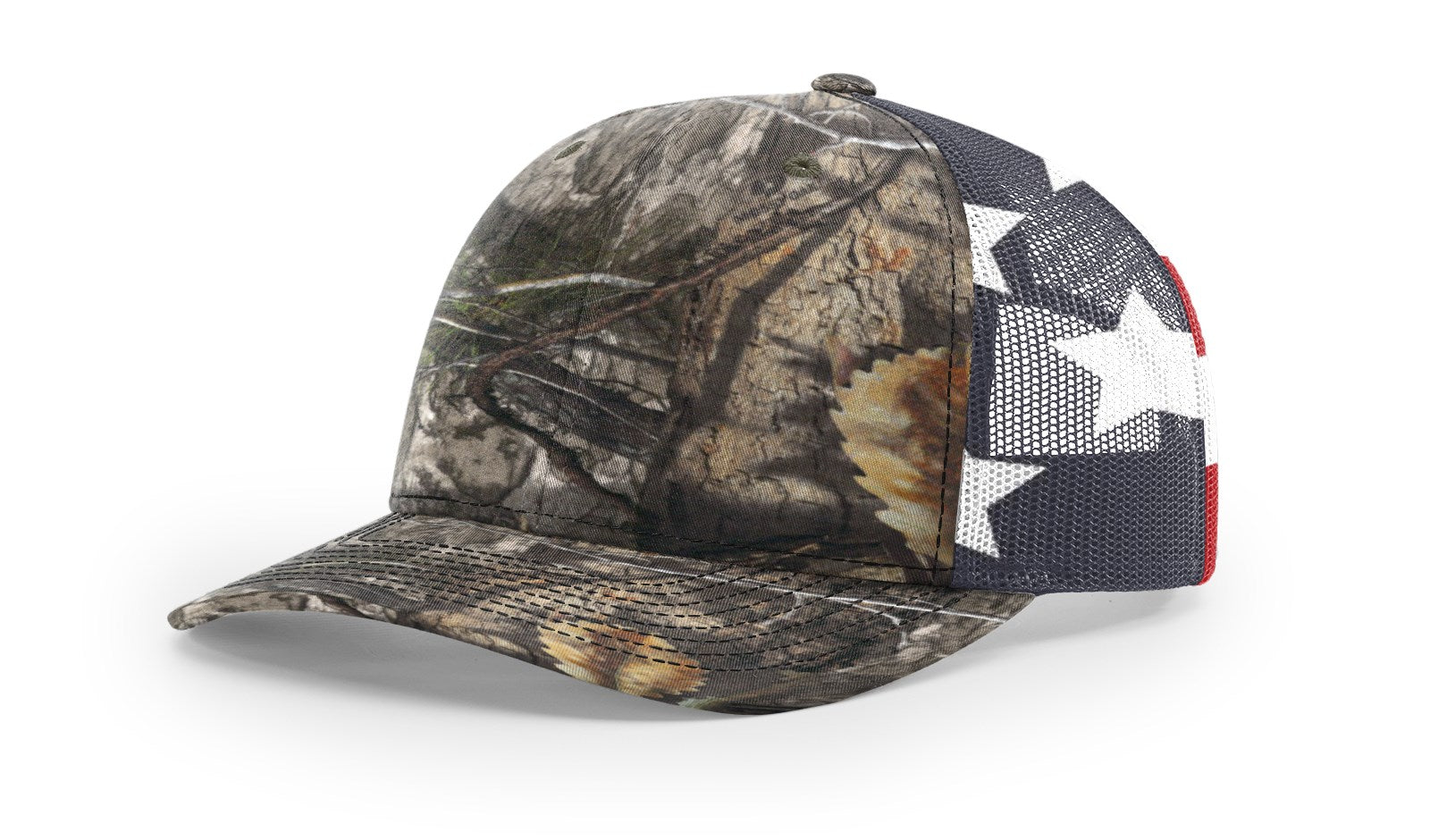 Richardson 112PM Printed Mesh Trucker