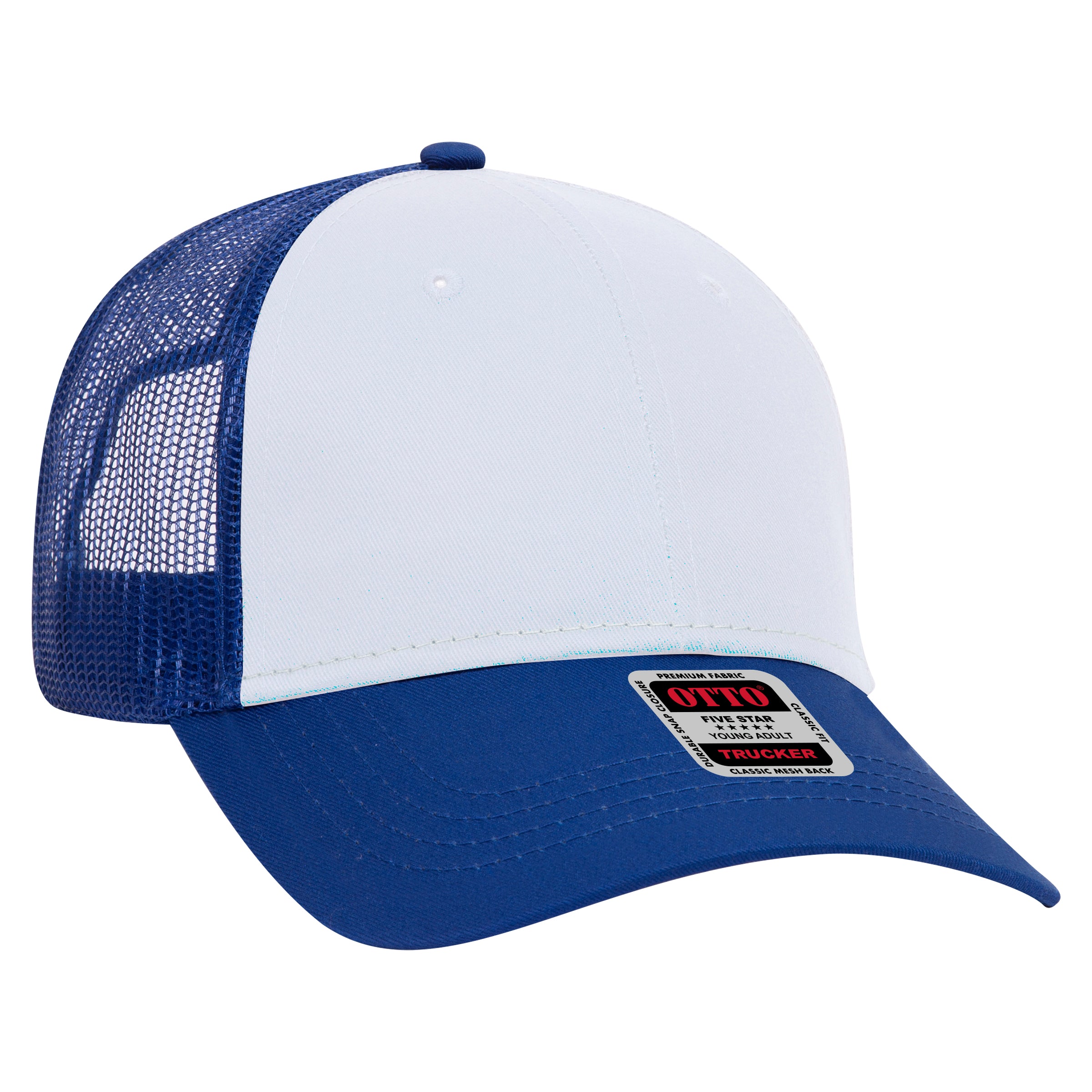 83-473 OTTO CAP 6 Panel Low Profile Mesh Back Trucker Hat