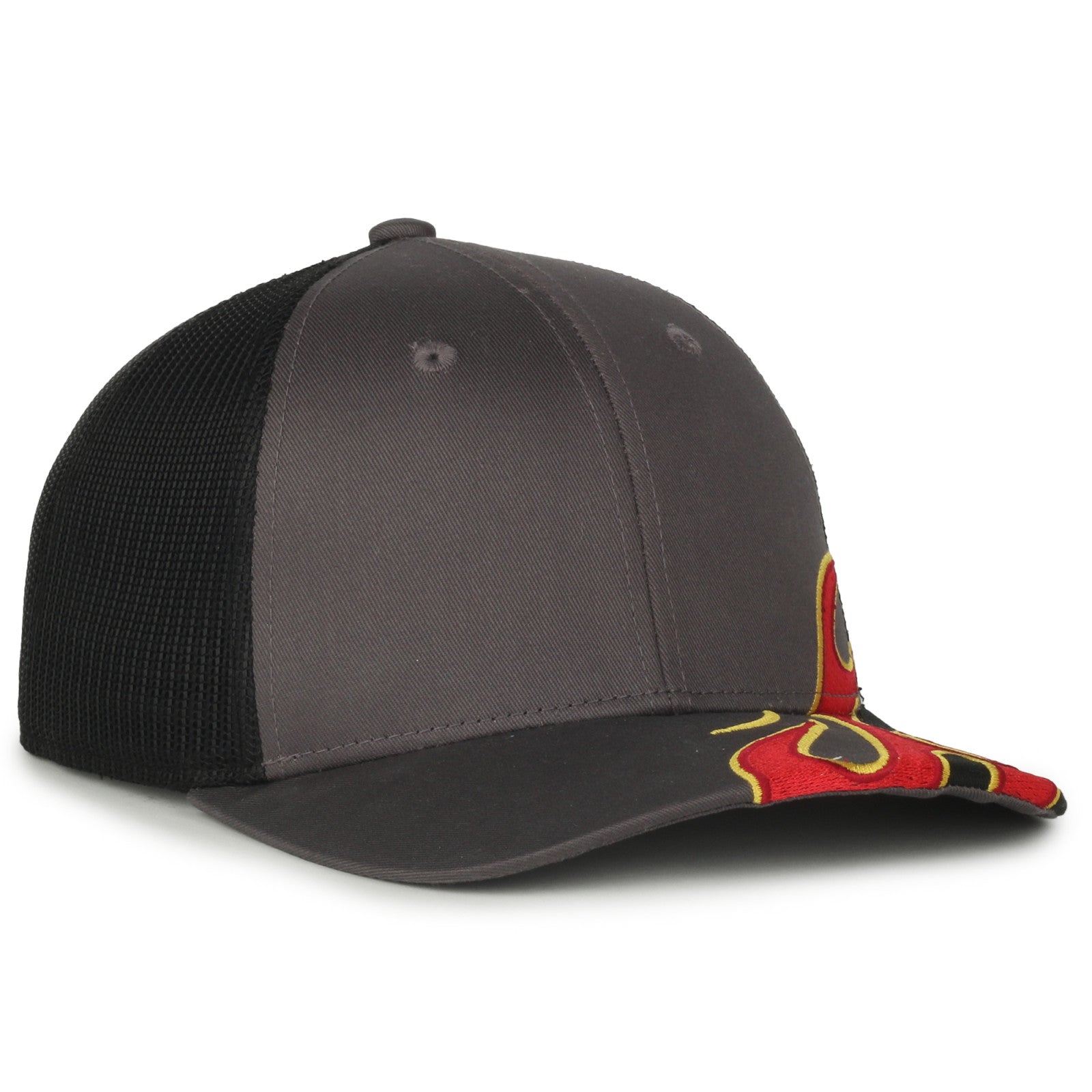 Outdoor Cap SKRRT-01 Flame Embroidery Mesh Back