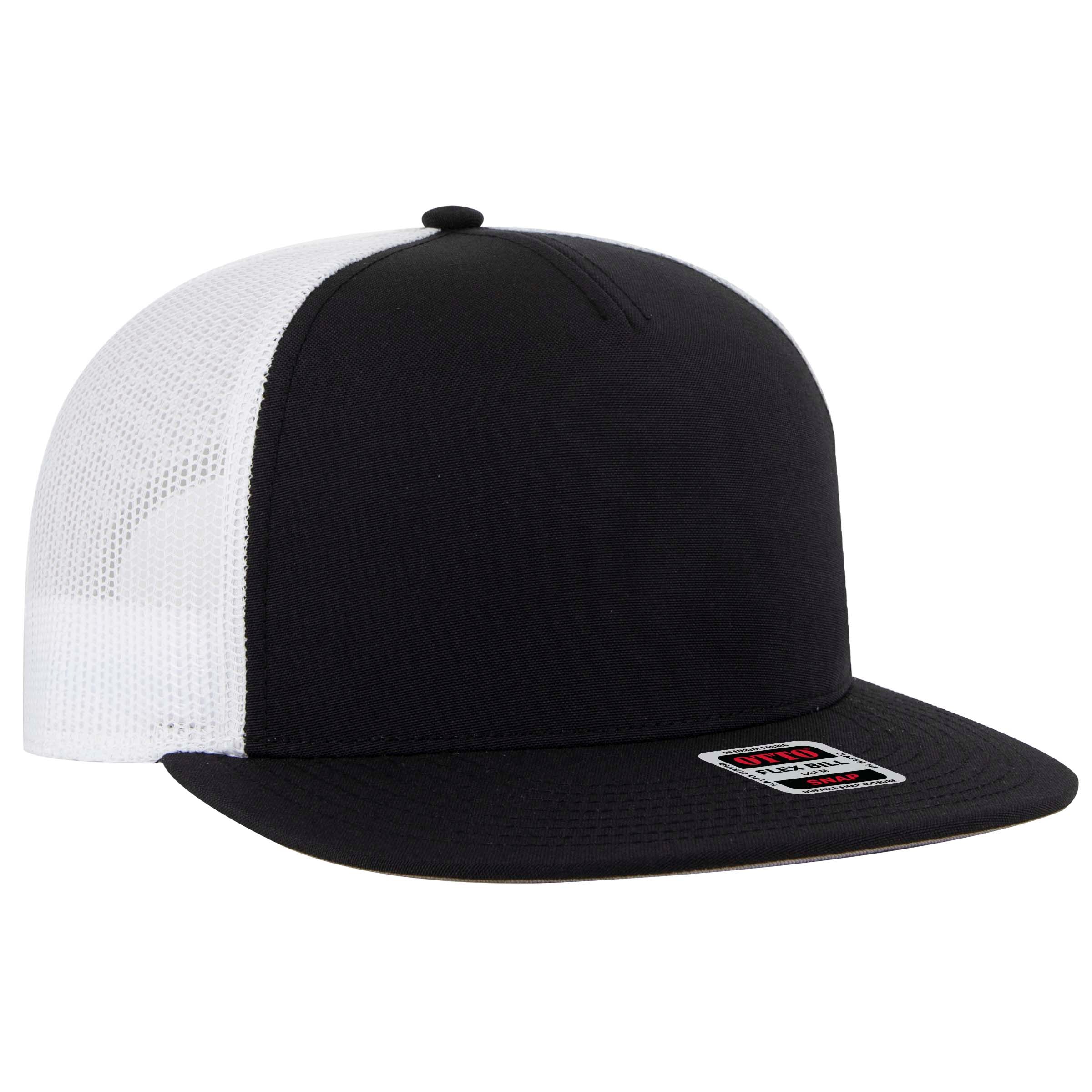 154-1174 OTTO CAP "OTTO SNAP" 5 Panel Pro Style Mesh Back Trucker Snapback Hat