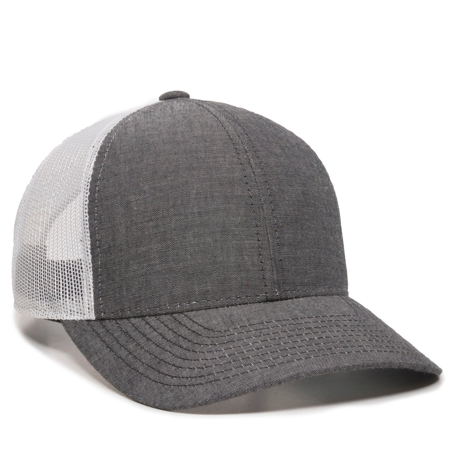 Outdoor Cap MBW-800CB Chambray Mesh Back
