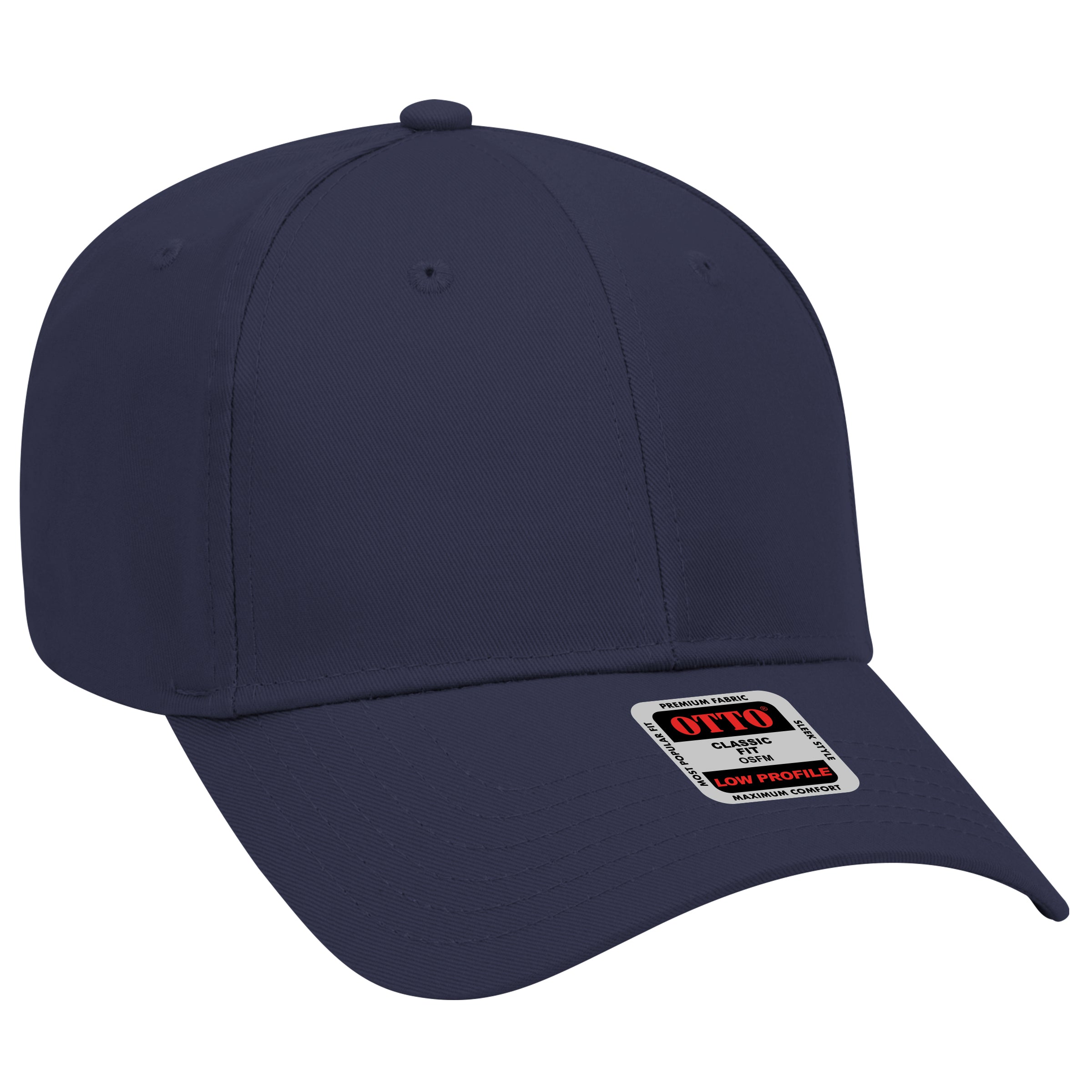 19-061 OTTO CAP 6 Panel Low Profile Baseball Cap