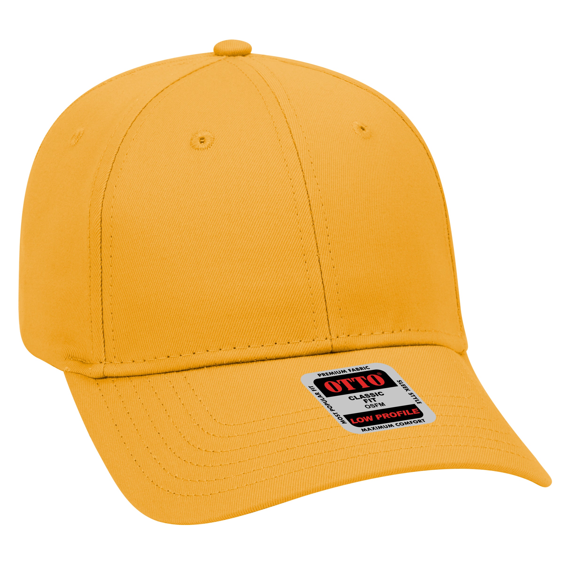 19-536 OTTO CAP 6 Panel Low Profile Baseball Cap