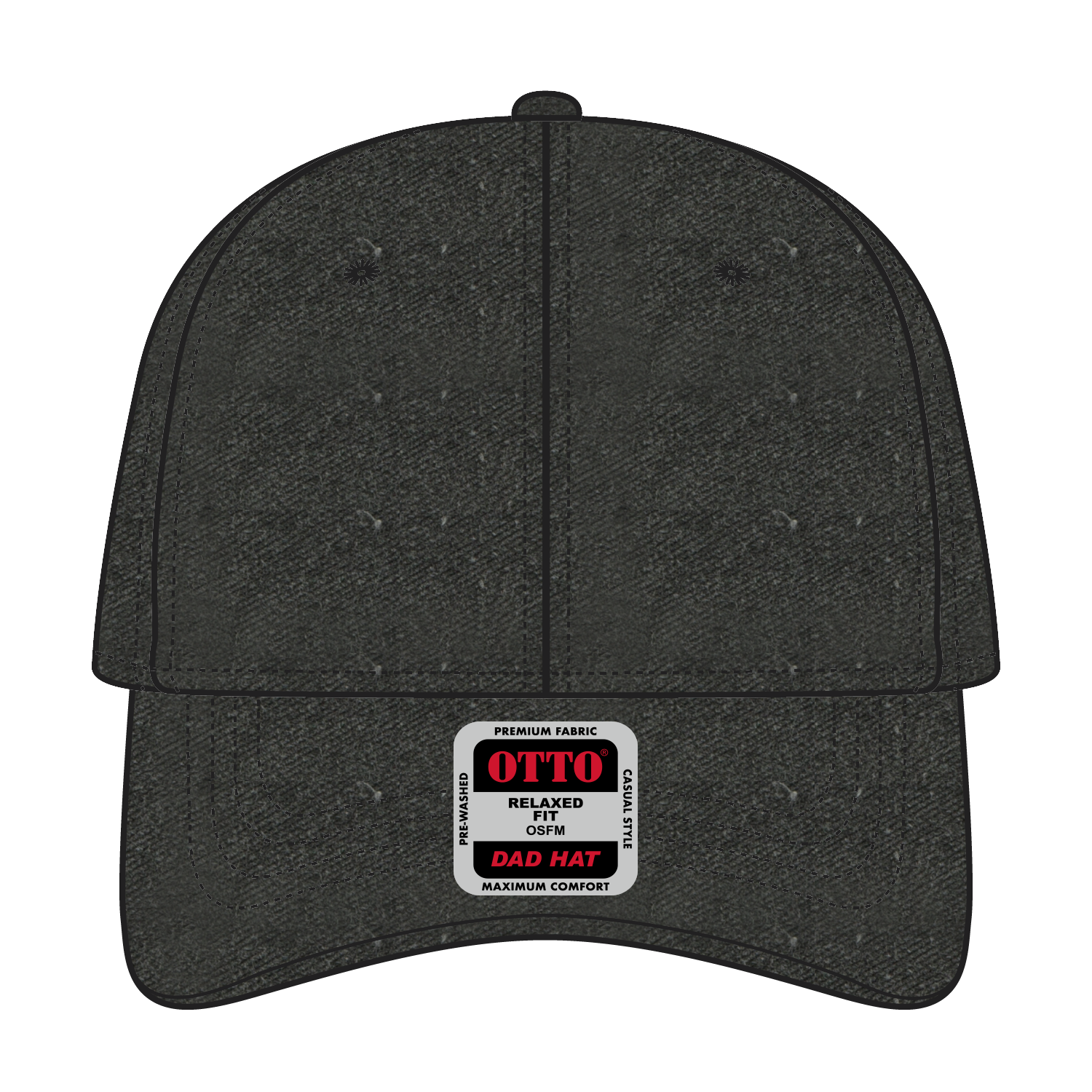18-204 OTTO CAP 6 Panel Low Profile Dad Hat