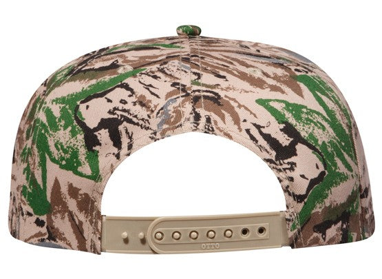 46-047 OTTO CAP Camouflage 5 Panel Mid Profile Baseball Cap