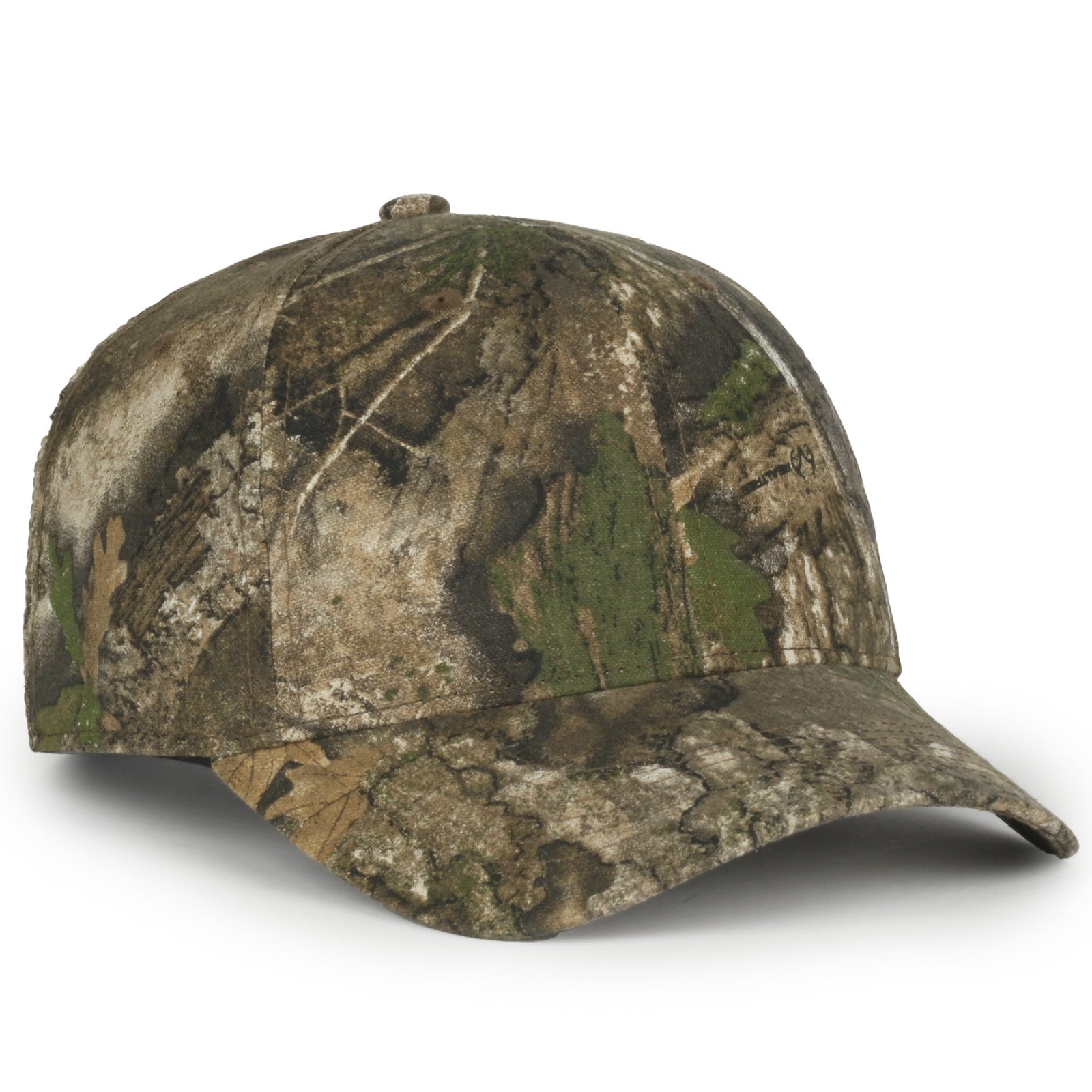 Outdoor Cap 350 Camo Solid Back Cap