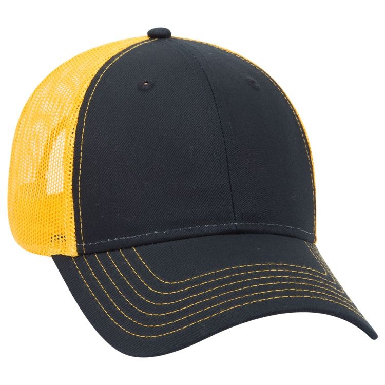 83-1239 OTTO CAP 6 Panel Low Profile Mesh Back Trucker Hat