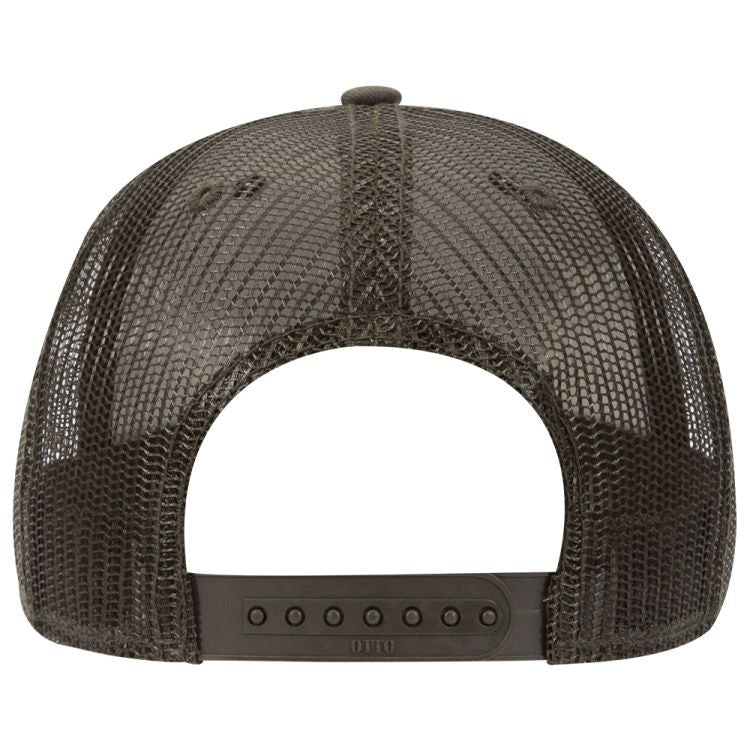 105-1247 OTTO CAP Camouflage 6 Panel Low Profile Mesh Back Trucker Hat