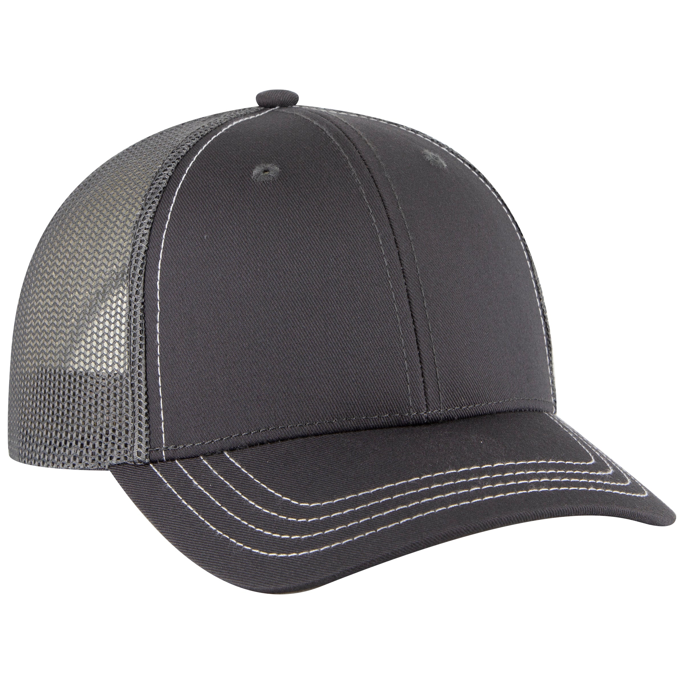 83-1239 OTTO CAP 6 Panel Low Profile Mesh Back Trucker Hat