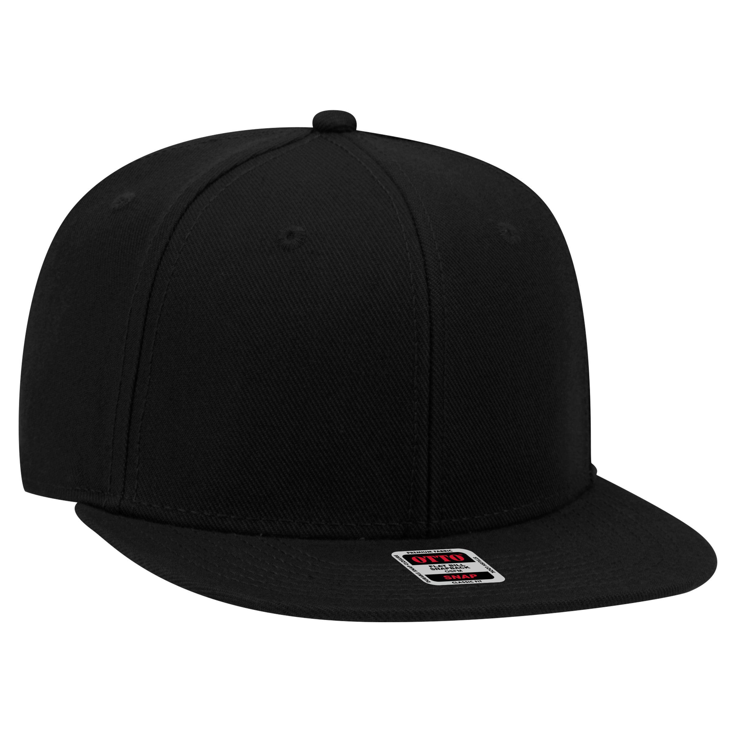 148-1267 OTTO CAP "OTTO SNAP" 6 Panel Mid Profile Snapback Hat