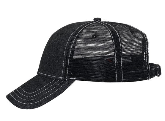 83-509 OTTO CAP 6 Panel Low Profile Mesh Back Trucker Hat