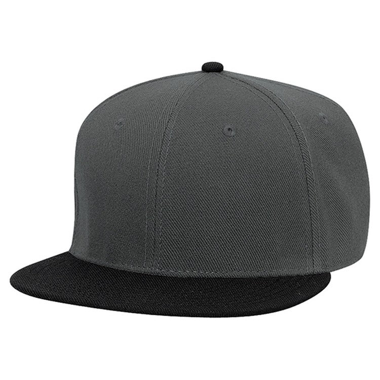 125-1137 OTTO CAP 6 Panel Mid Profile Snapback Hat