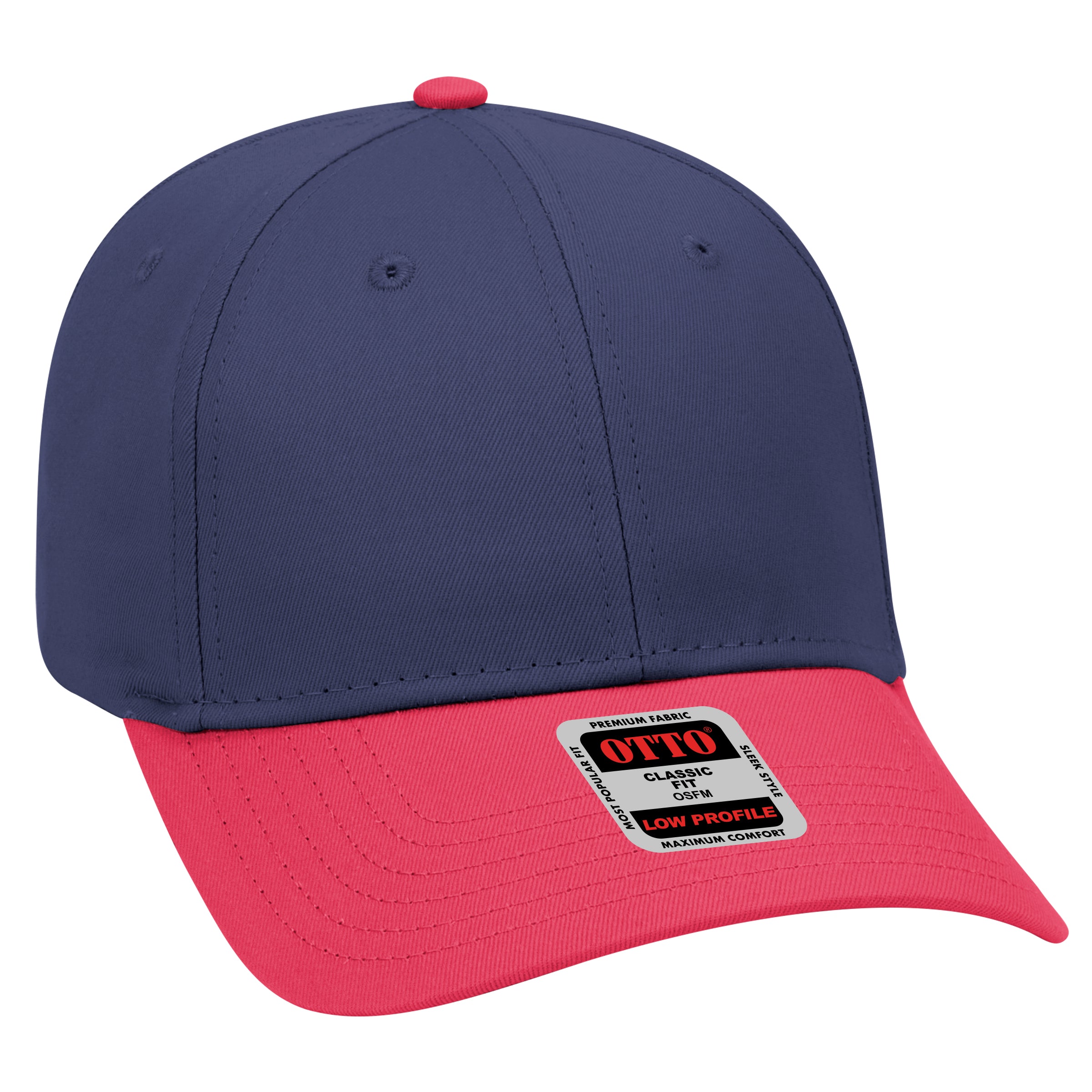 19-536 OTTO CAP 6 Panel Low Profile Baseball Cap