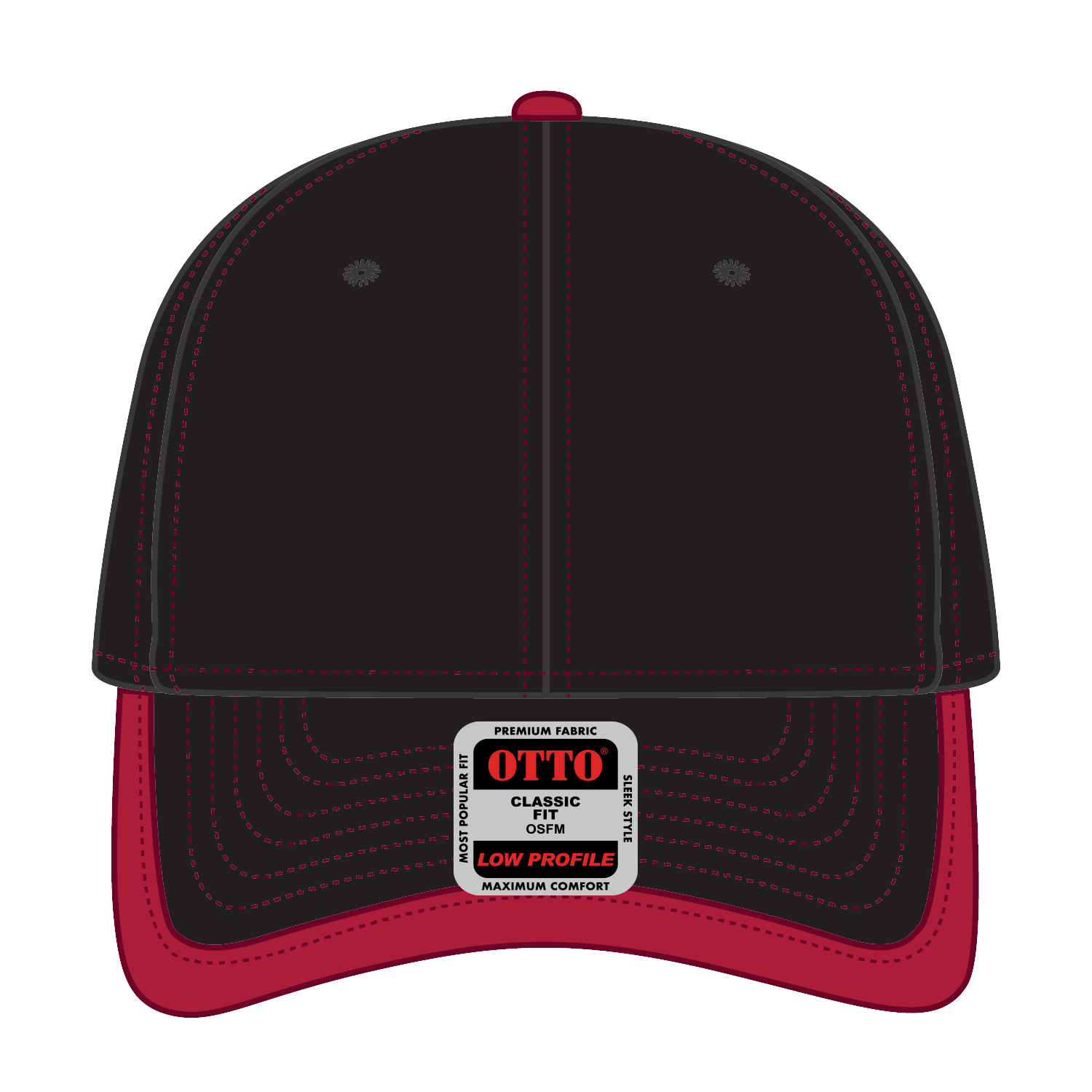 147-1071 OTTO CAP 6 Panel Low Profile Baseball Cap