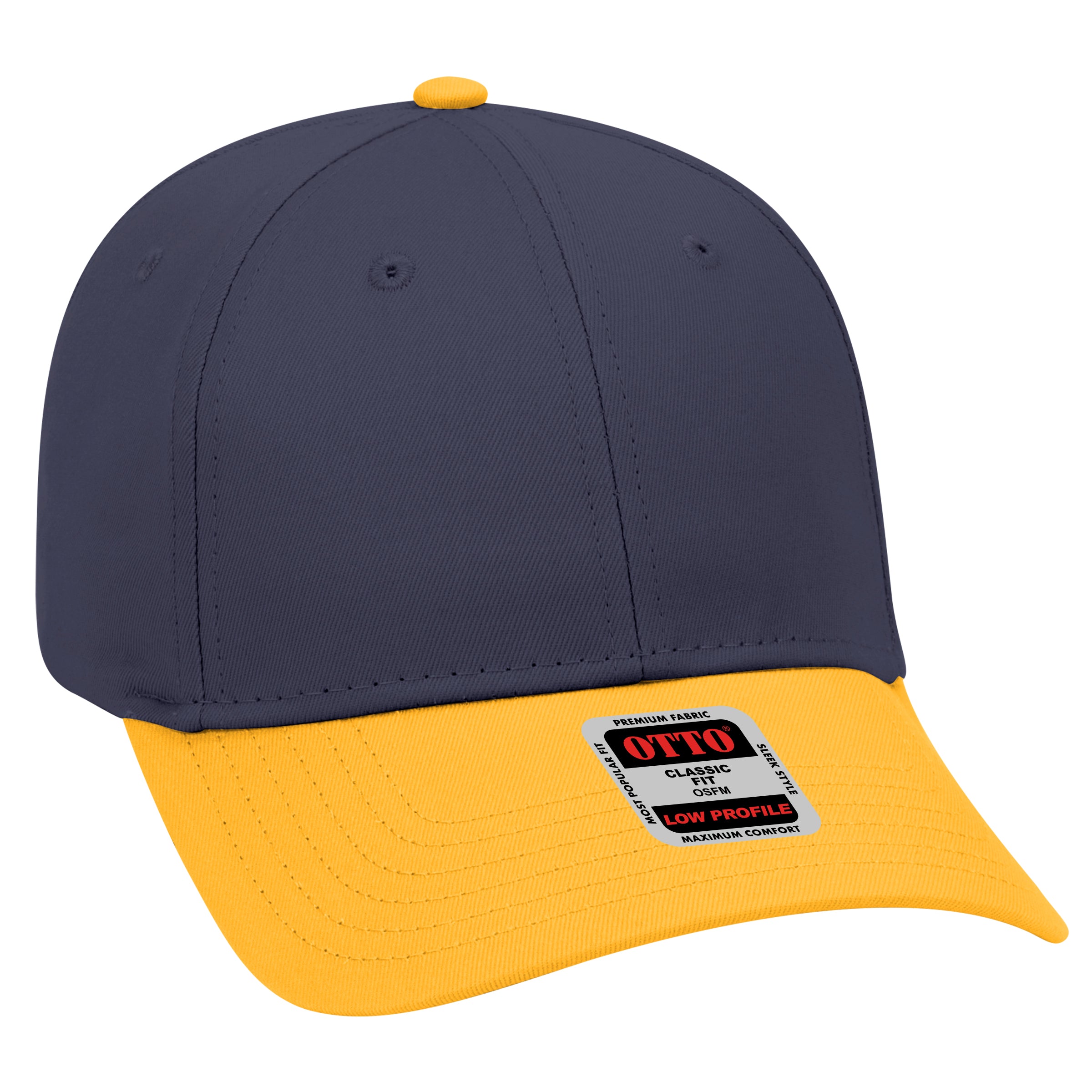 19-536 OTTO CAP 6 Panel Low Profile Baseball Cap
