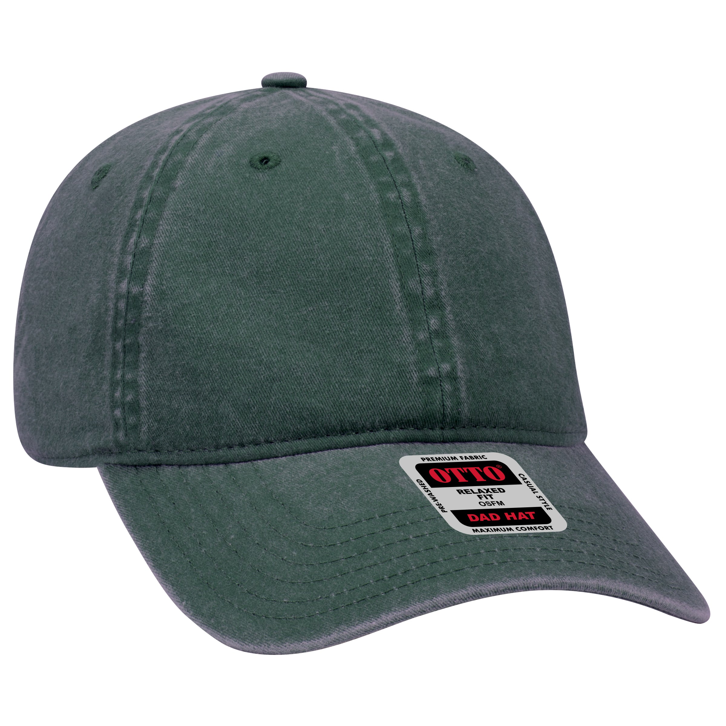 18-202 OTTO CAP 6 Panel Low Profile Dad Hat