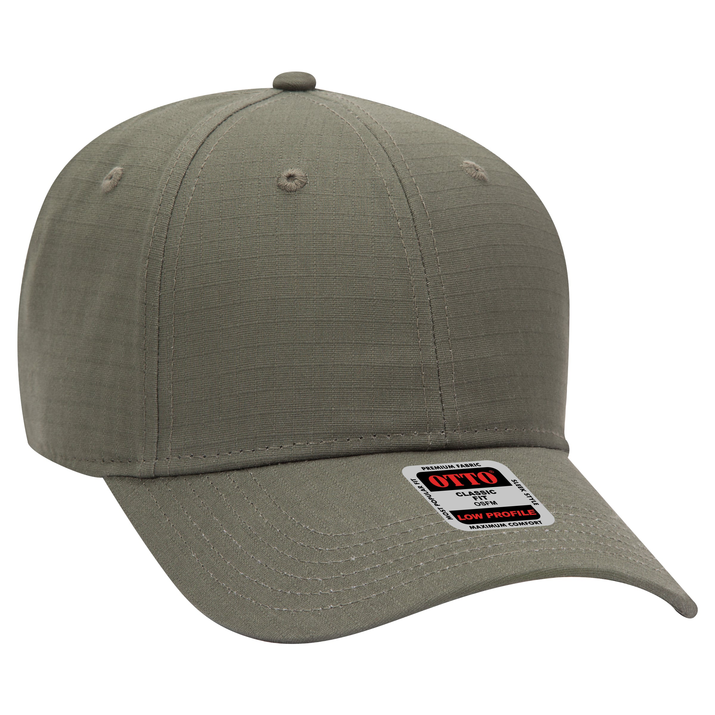 19-1266 OTTO CAP 6 Panel Low Profile Baseball Cap