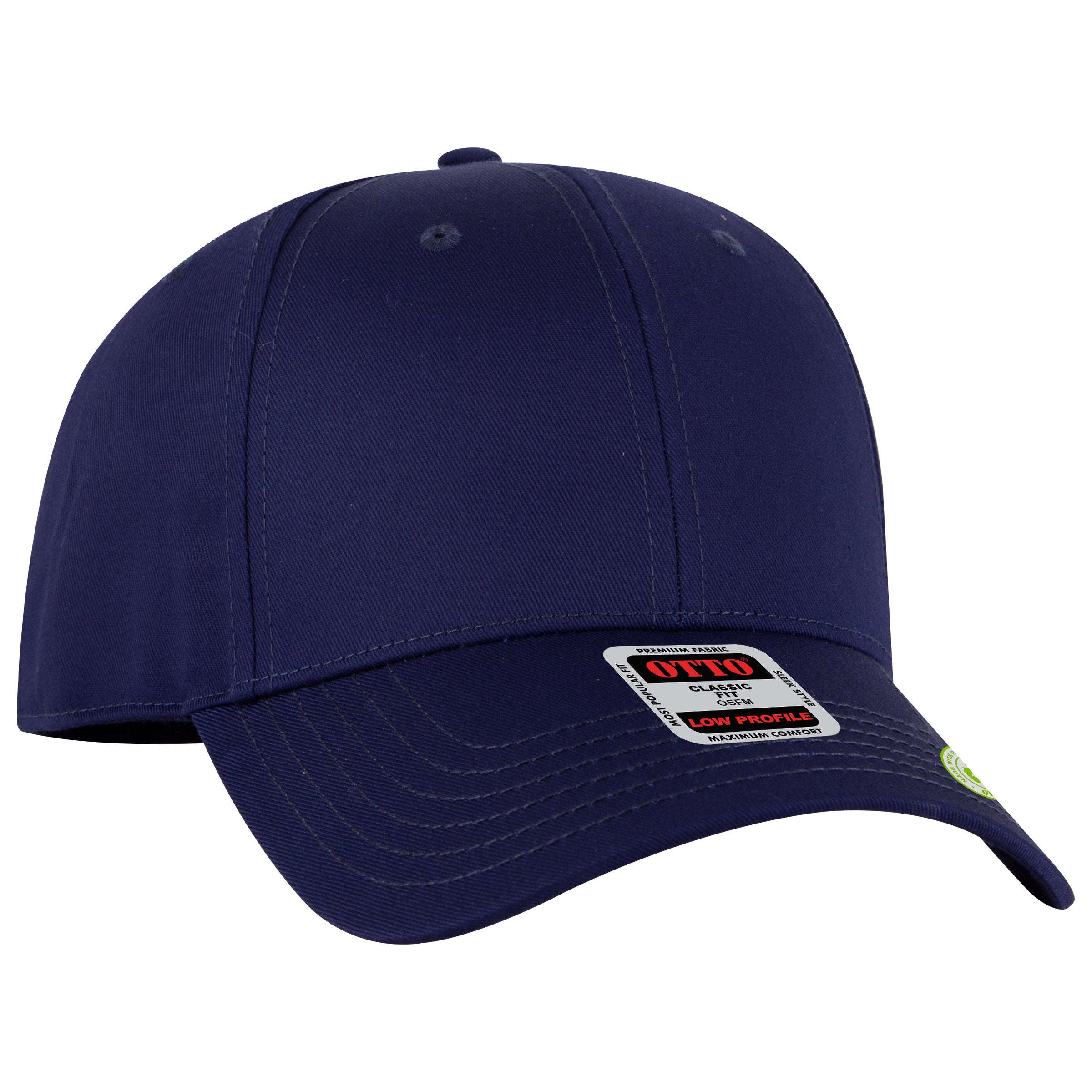 19-6 OTTO CAP 6 Panel Low Profile Style Baseball Cap 19-6