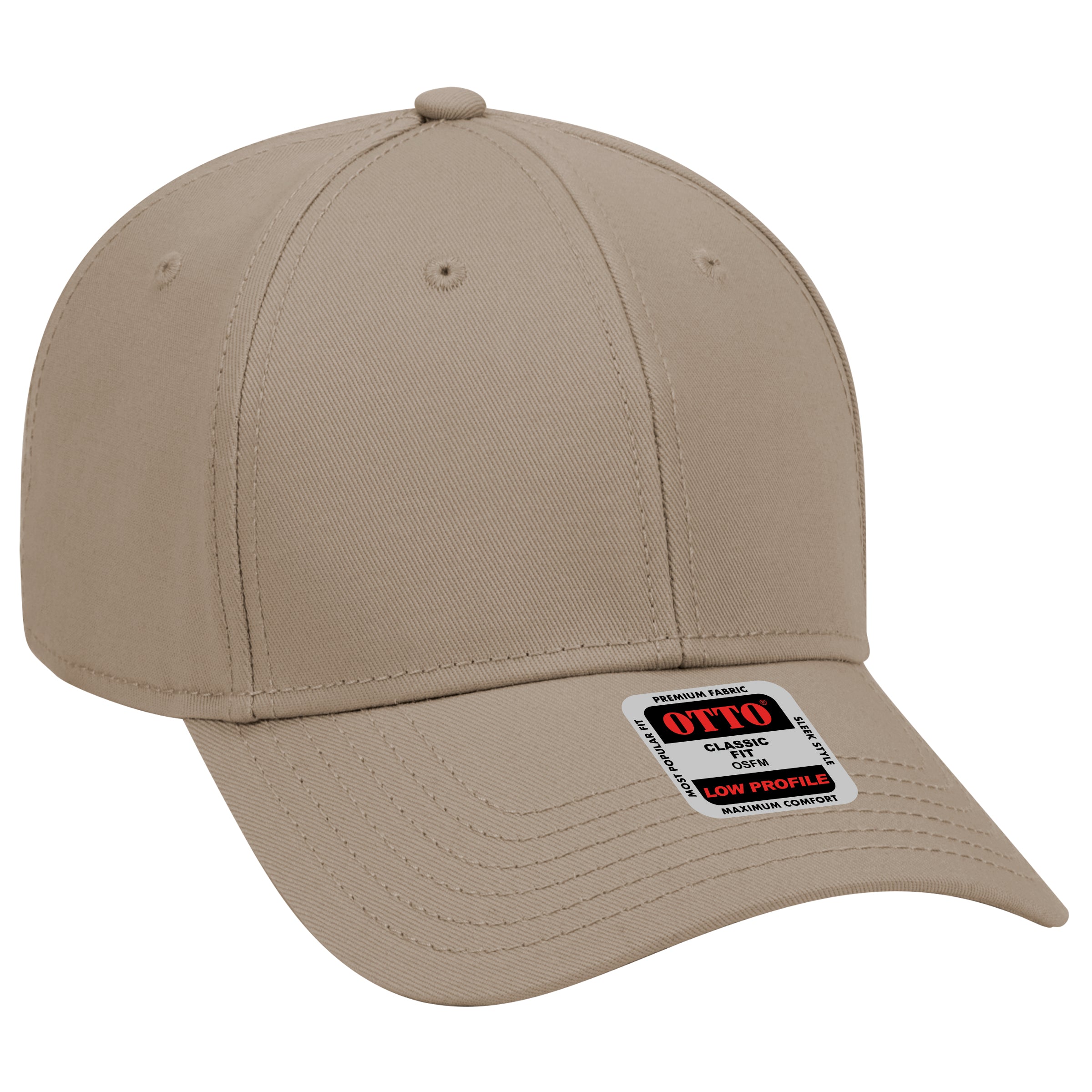 19-768 OTTO CAP 6 Panel Low Profile Baseball Cap