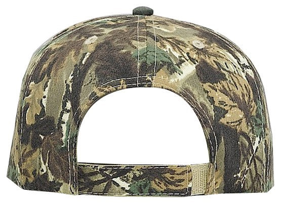 120-838 OTTO CAP Camouflage 5 Panel Mid Profile Style Cap