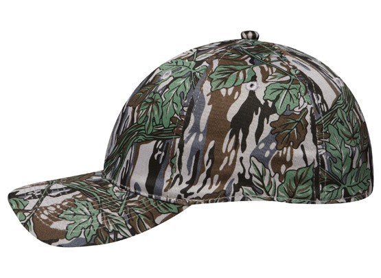 77-379 OTTO CAP "OTTO FLEX" Camouflage 6 Panel Low Profile Baseball Cap