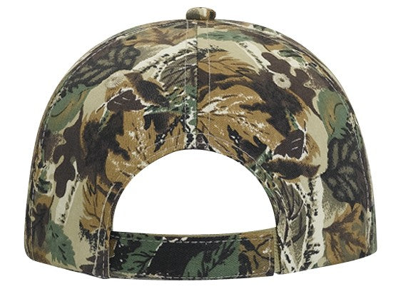 108-757 OTTO CAP Camouflage Youth 6 Panel Low Profile Baseball Cap