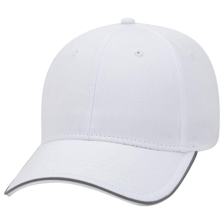 19-1261 OTTO CAP Reflective 6 Panel Low Profile Baseball Cap