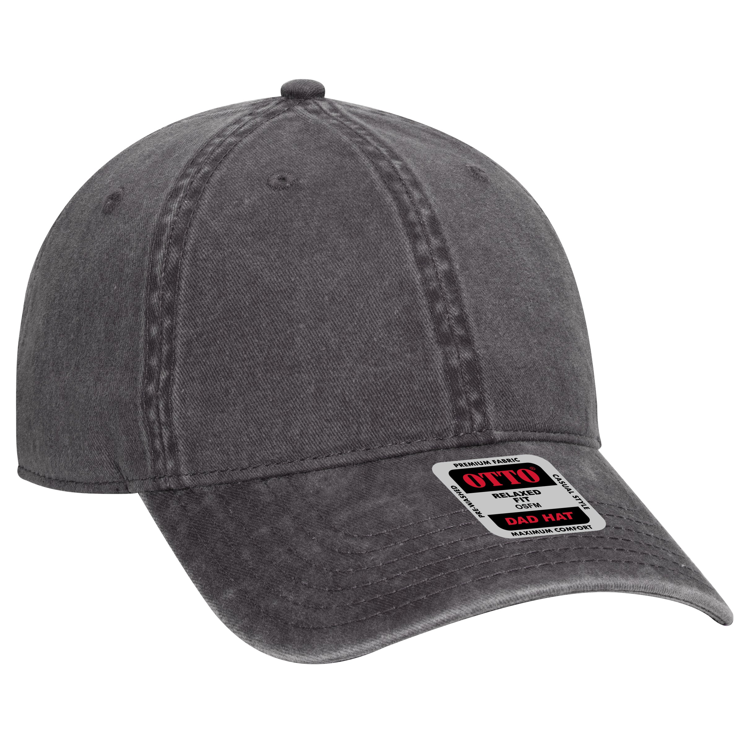 18-711 OTTO CAP 6 Panel Low Profile Dad Hat