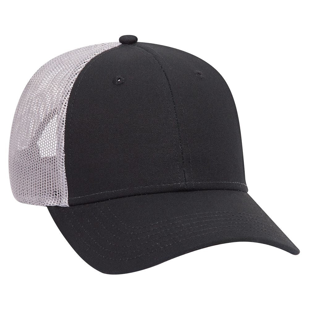 83-1273 OTTO CAP 6 Panel Low Profile Mesh Back Trucker Hat