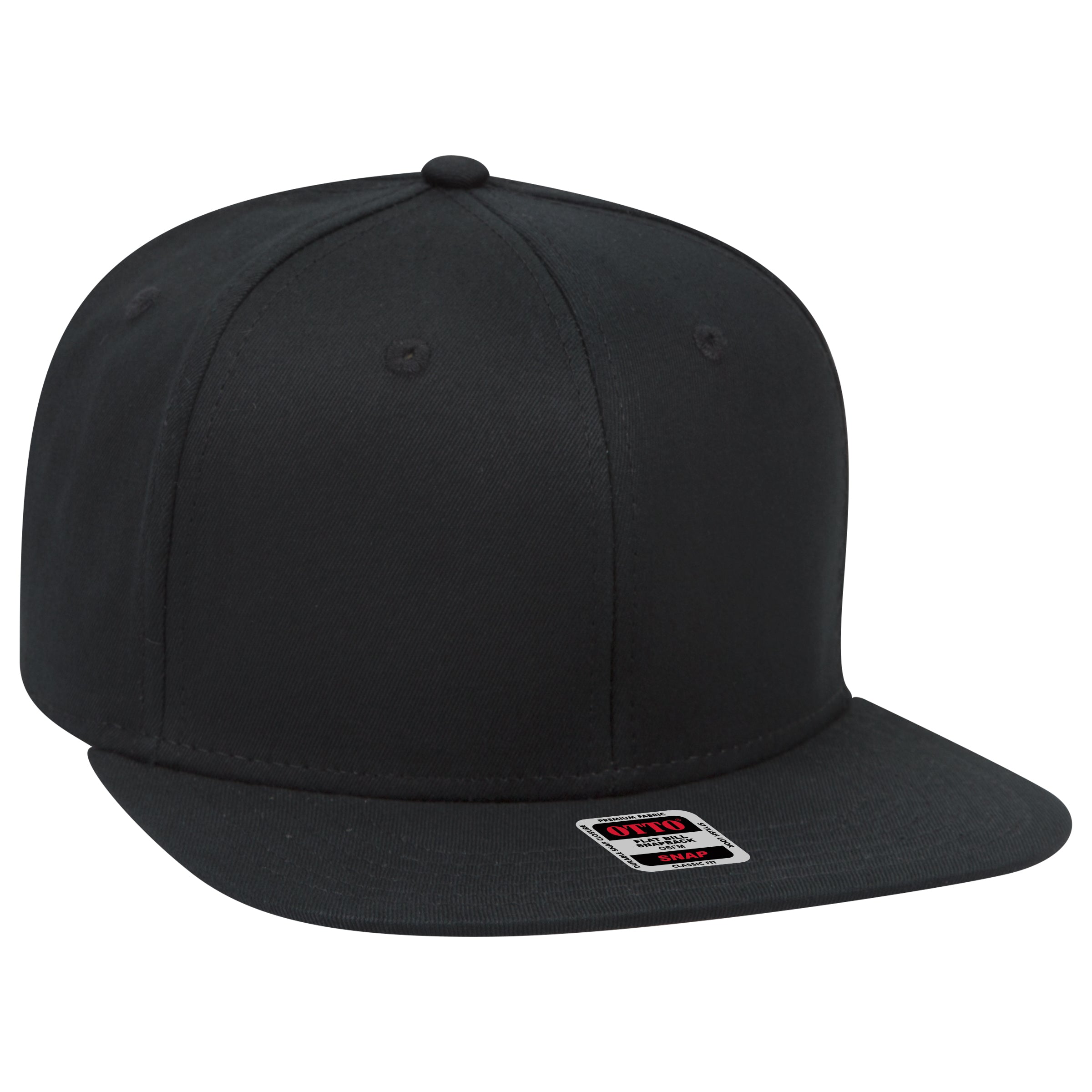 148-1197 OTTO CAP "OTTO SNAP" 6 Panel Mid Profile Snapback Hat